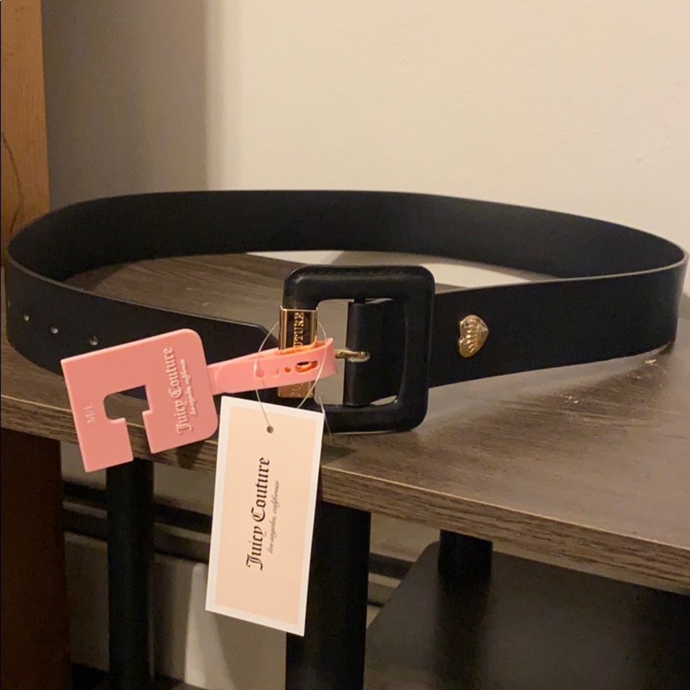 Juicy couture Black Belt M/L